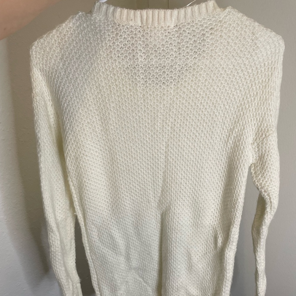 White sweater